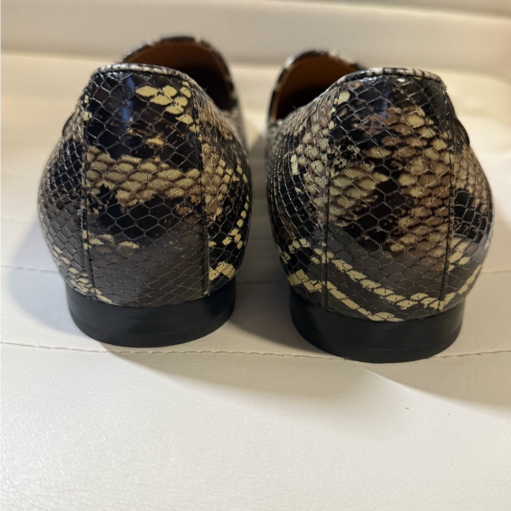 Vionic Willa Boa Snakeskin Patterned Loafers In B… - image 5